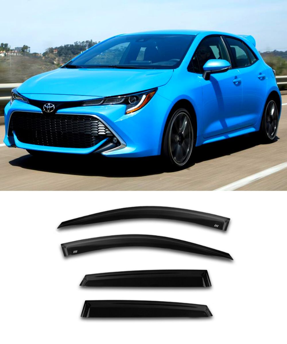 Toyota Corolla Ascent ZR (1823) Window Visors / Weathershields