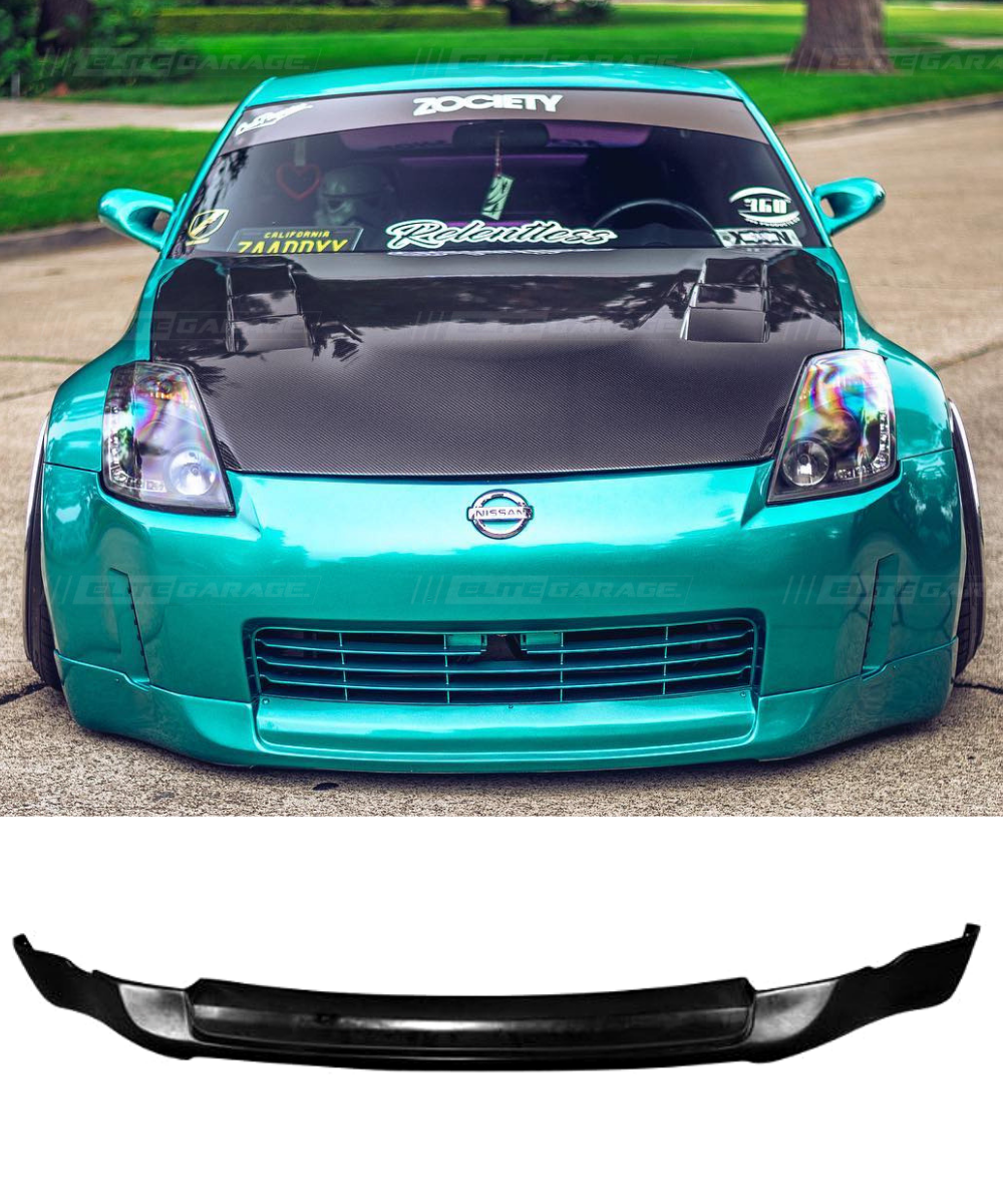 Nissan Fairlady Z 350Z- Front Lip (INGS Style) (03-05)– ELITE GARAGE