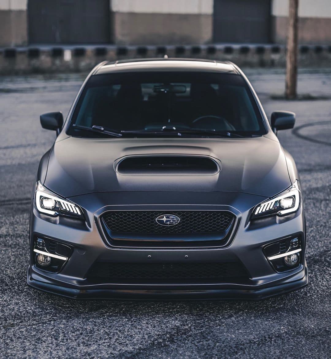 2016 sti shop front lip