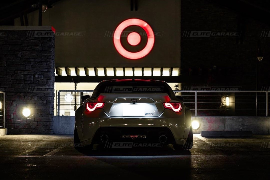 Toyota 86 Subaru BRZ Rear License Plate LED 12 21 ELITE GARAGE