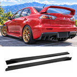 Mitsubishi Lancer CJ ES Ralliart - Side Skirts Extensions V2 (07-18)