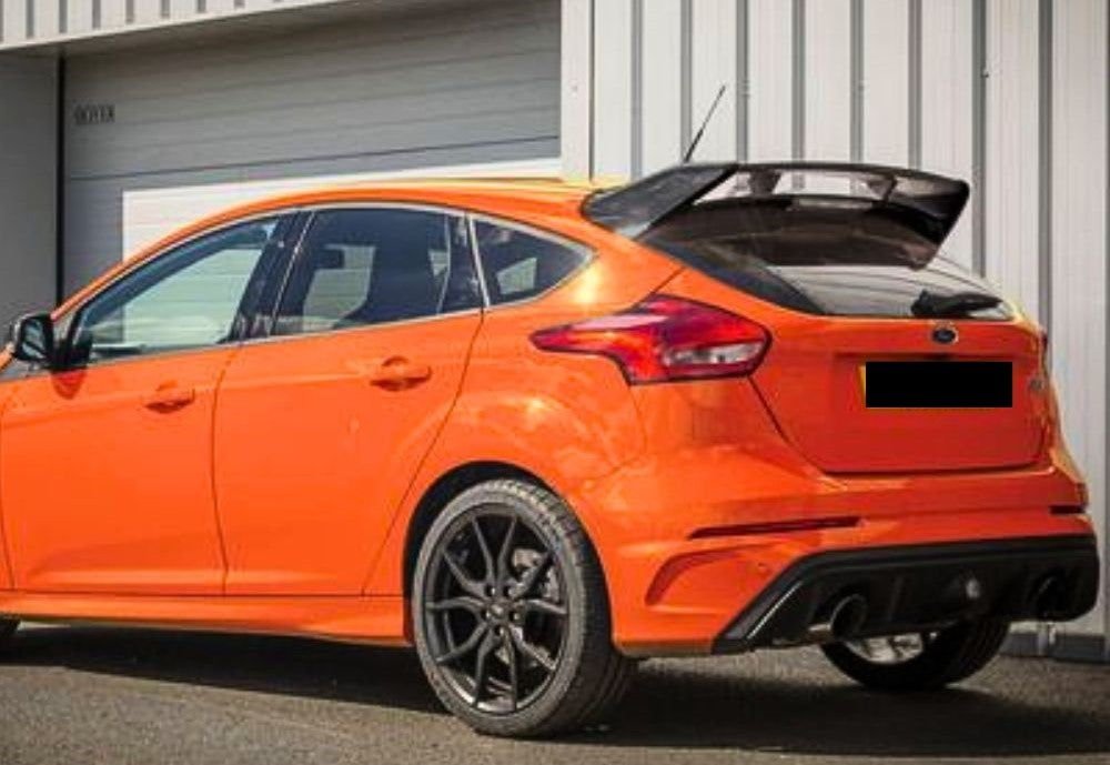Auto Heckspoilerflügel Für Ford Focus MK3 RS 2011-2018 Schwarz Glänzend
