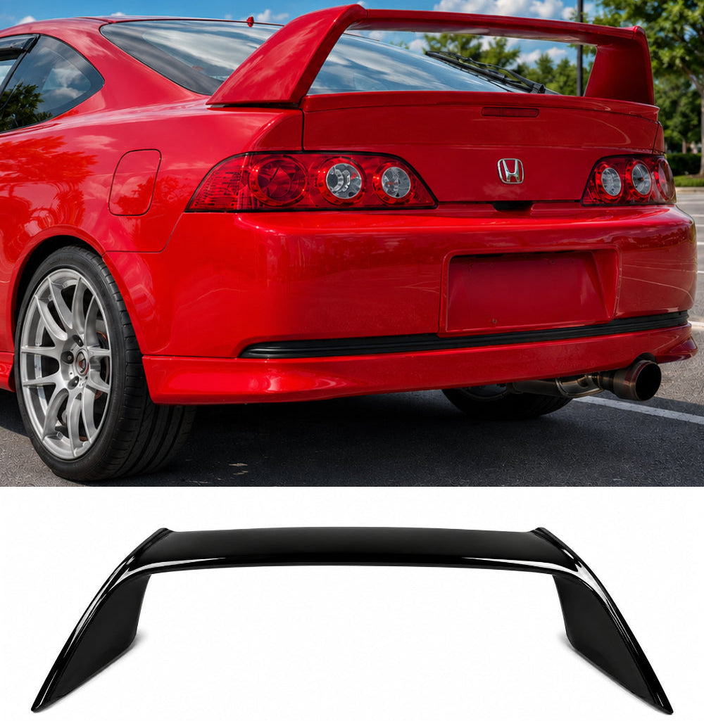 Type R Style Rear Spoiler Honda Integra DC5 2002-2006 Gloss Black ...