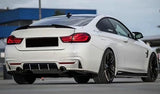 BMW 4 Series F32 Coupe (GLOSS BLACK) M4 Style Rear Boot Spoiler Lip - ELITE GARAGE