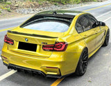 BMW M3/M4 (F80/F82/F83) Rear Diffuser VORSTEINER Style (GLOSS BLACK)