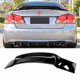 Honda Civic FD FD2 - Renntech Style Ducktail Rear Boot Spoiler (06-12)