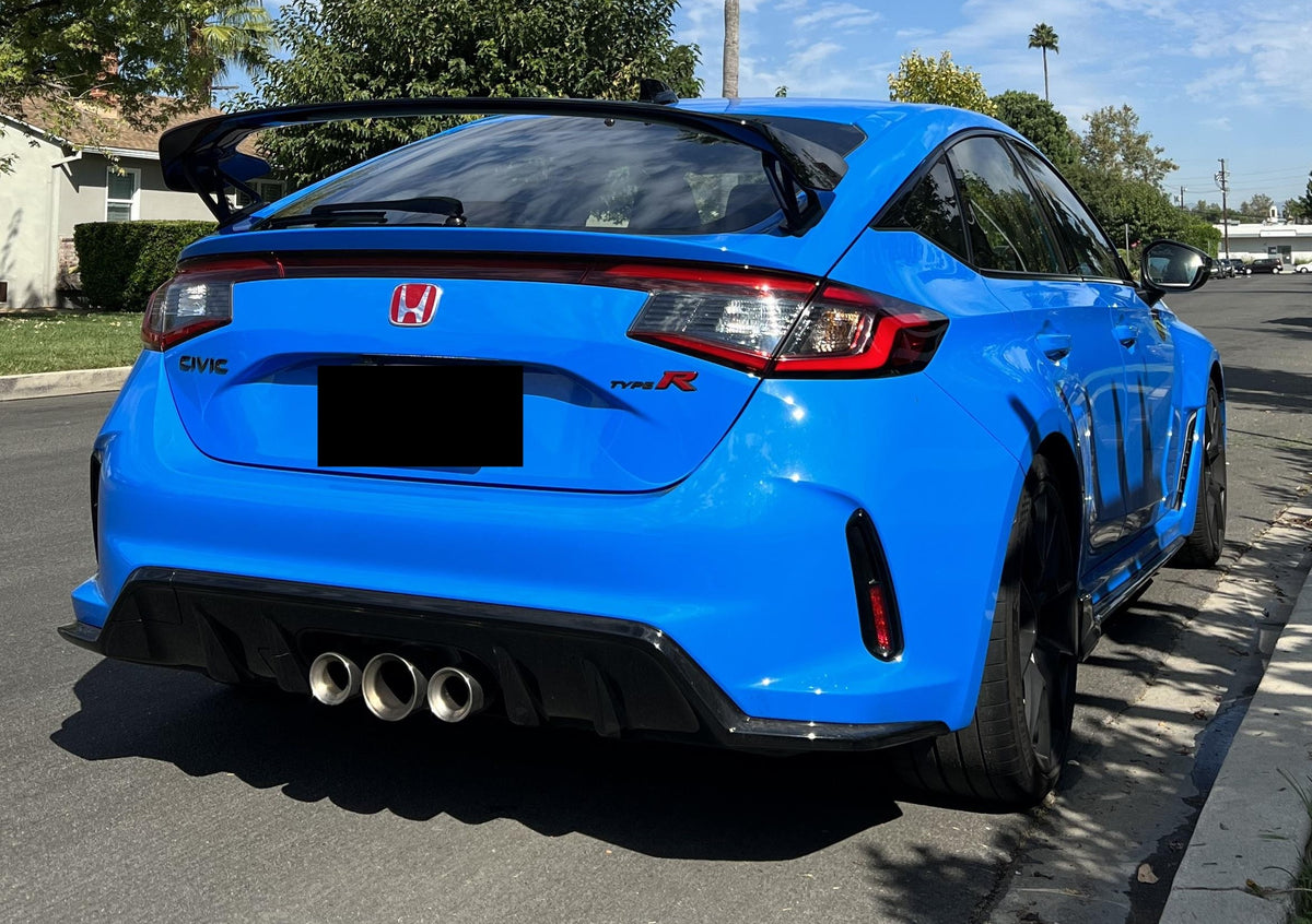 Fl5 Rear Honda Civic 11th Generation Hatchback FL5 - Type R Style Rear Boot Spo ...