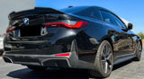 BMW 4 Series G26 Gran Coupe 4-Door (GLOSS BLACK) PSM Style Rear Boot Spoiler Lip