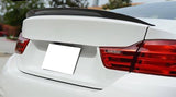 BMW 4 Series F36 Sedan (CARBON FIBER) P Style Rear Boot Spoiler Lip