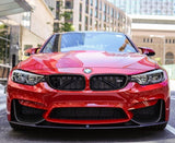 BMW M Series M3 F80 M4 F82 F83 - (GLOSS BLACK) M Performance Style Front Chin Lip Spoiler