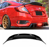 Honda Civic FC Sedan 10th Gen - Rear Boot Spoiler Ducktail (16-22)