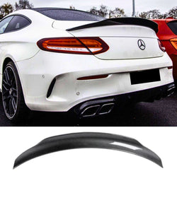 Mercedes Benz C-Class C200 C43 C63s C205 Coupe (CARBON FIBER) PSM Style Rear Boot Spoiler