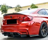 BMW F82 M4 Coupe (CARBON FIBER) PSM Style Rear Boot Spoiler Lip (2014-2019)