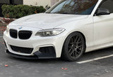 BMW 2 Series F22 Coupe F23 Convertible M Sport - Performance Style Front Chin Lip Spoiler