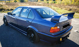 BMW 3 Series E36 Sedan 4 Door - High Rise Style Rear Boot Spoiler Wing