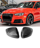 Audi A3 / S3 / RS3 8V (CARBON FIBER) Mirror Case Replacement (2013-2020)