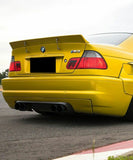 BMW 3 Series E46 Sedan 4 Door - Rear Ducktail Boot Spoiler Lip (1999-2005)