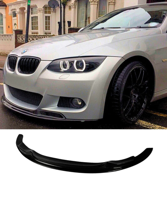 BMW 3 Series E92 Coupe E93 Convertible Pre LCI M Sport - Front Splitter Chin Lip Spoiler