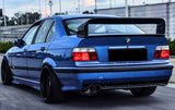 BMW 3 Series E36 Sedan 4 Door - High Rise Style Rear Boot Spoiler Wing