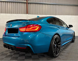 BMW 4 Series F32 F33 F36 M Sport - Performance Style Side Skirt Panel Extensions