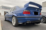 BMW 3 Series E36 Sedan 4 Door - High Rise Style Rear Boot Spoiler Wing