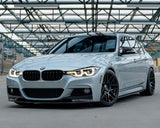 BMW 3 Series F30 Sedan F31 Wagon - M Sport Performance Style Front Chin Lip Spoiler