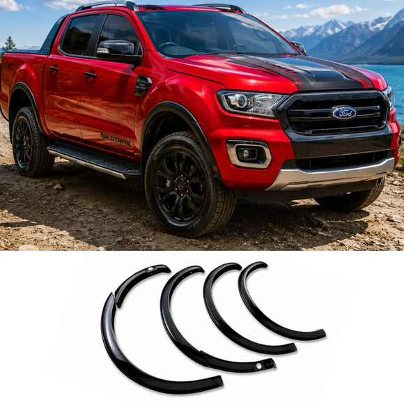 OEM Style Slim Fender Flares Ford Ranger PX3 2018-2022 Sensor Hole ...