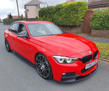 BMW 3 Series F30 Sedan F31 Wagon M Sport - Performance Style Side Skirts Panel Extensions