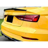 AUDI A3/S3/RS3 8V Sedan (CARBON FIBER) M4 STYLE REAR BOOT SPOILER (13-20)