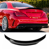 Mercedes Benz CLA 200 CLA45 AMG W117  - PSM Style Gloss Black Rear Boot Spoiler