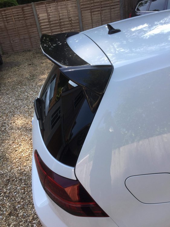 Volkswagen Golf MK7/MK7.5 GTI R - ASPEC Style Rear Roof Spoiler (13-20 ...