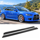 Mitsubishi Lancer CJ ES Ralliart - Side Skirts Extensions V1 (07-18)