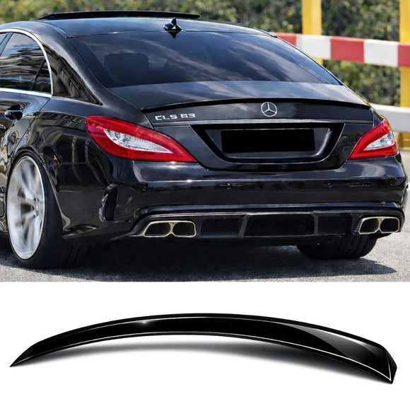 AMG Style Gloss Black Rear Trunk Spoiler Wing for Mercedes-Benz CLS Cl ...