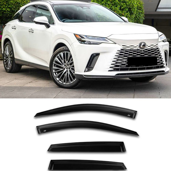 Window Visors Weathershields FOR Lexus RX 2023-2026 RX350 RX350h RX500 ...