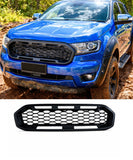 Honeycomb Style Front Grille FOR Ford Ranger PX3 2018-2022 XLS XLT - ELITE GARAGE