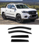 Window Visors Weathershields FOR LDV T60 Dual Cab Pro Max Luxe 2017-2026 - ELITE GARAGE
