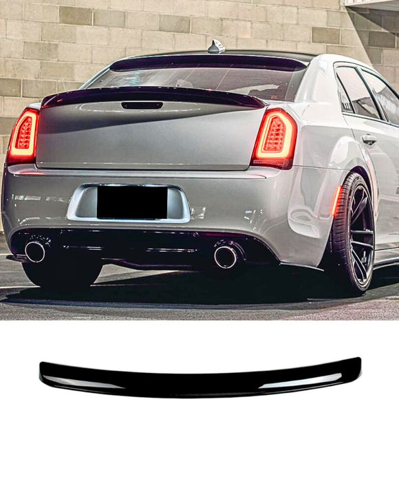 Chrysler 300/300C (GLOSS BLACK) Rear Roof Spoiler - ELITE GARAGE