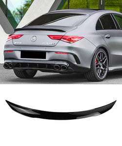 Mercedes Benz CLA CLA200 CLA45 AMG (Gloss Black) Rear Boot Spoiler - ELITE GARAGE