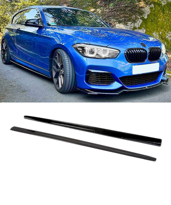 BMW 1 Series F20 M Sport Hatchback F21 Convertible Performance Style Side Skirt Panel Extensions