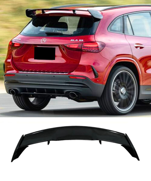Mercedes Benz GLA-Class H247 GLA200 GLA250 GLA35 GLA45 - AMG Style Rear Roof Spoiler Wing - ELITE GARAGE