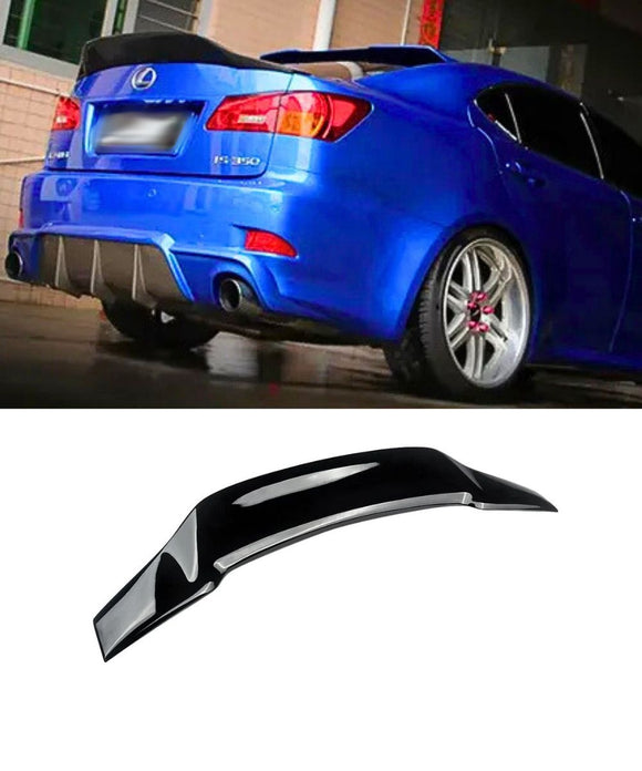 Lexus IS250 IS350 ISF XE20 (2006-2013) - Renntech Style Rear Boot Spoiler Lip - ELITE GARAGE