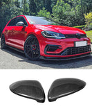 Volkswagen Golf MK7/MK7.5 - Mirror Caps (CARBON FIBER) (13-20) GTI / R - ELITE GARAGE