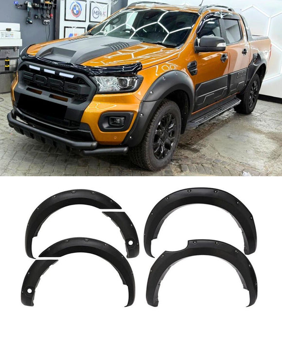 Ford Ranger PX3 T8 - Jungle Fender Flares Wheel Arches (18-21) - ELITE GARAGE