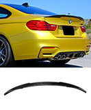 BMW F82 M4 Coupe (Carbon Fiber) M Performance Rear Boot Spoiler Lip (14-19) - ELITE GARAGE