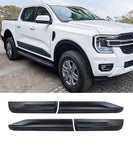 Slim Door Body Cladding Black for Ford Ranger Next Gen T9 (2022-2025) - ELITE GARAGE