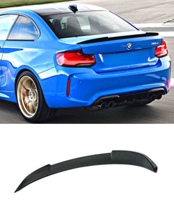 BMW 2 Series F22 F87 M2 (Carbon Fiber) CS Style Rear Boot Spoiler Lip - ELITE GARAGE