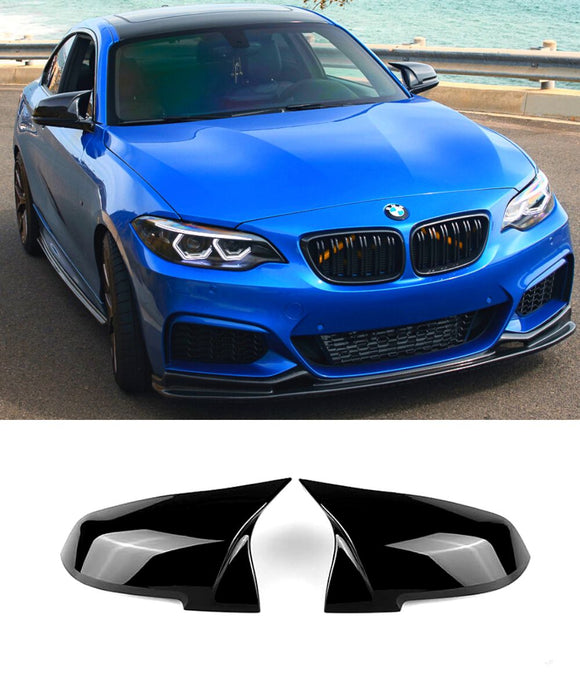 BMW F22/F87 M2 - Mirror Caps M3/M4 Style (GLOSS BLACK) - ELITE GARAGE