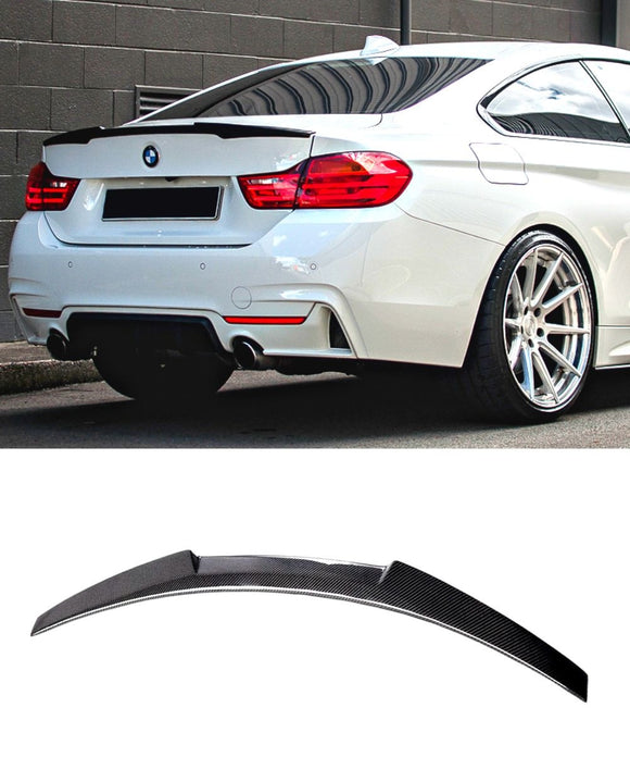 BMW 4 Series F32 Coupe (Carbon Fiber) M4 Style Rear Boot Spoiler Lip ...