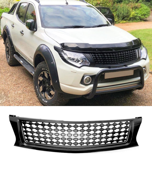 Front Grille for Mitsubishi Triton MQ / L200 (2015-2019) Matte Black