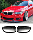 BMW 3 Series E92 E93 LCI (10-13) Gloss Black M3 Style Grill Grille Replacement - ELITE GARAGE